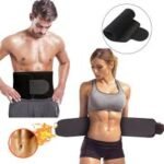 Slimming Taping Hot Shaper Sweat Slim Belt Fat Cutter & Fat Burner Hot Shaper Hot Belt Free Size for Men & Women - Image 2